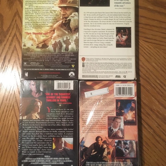 8 Mel Gibson Movies on VHS Lethal Weapon 1-4, The  Patriot & more - Picture 7 of 12